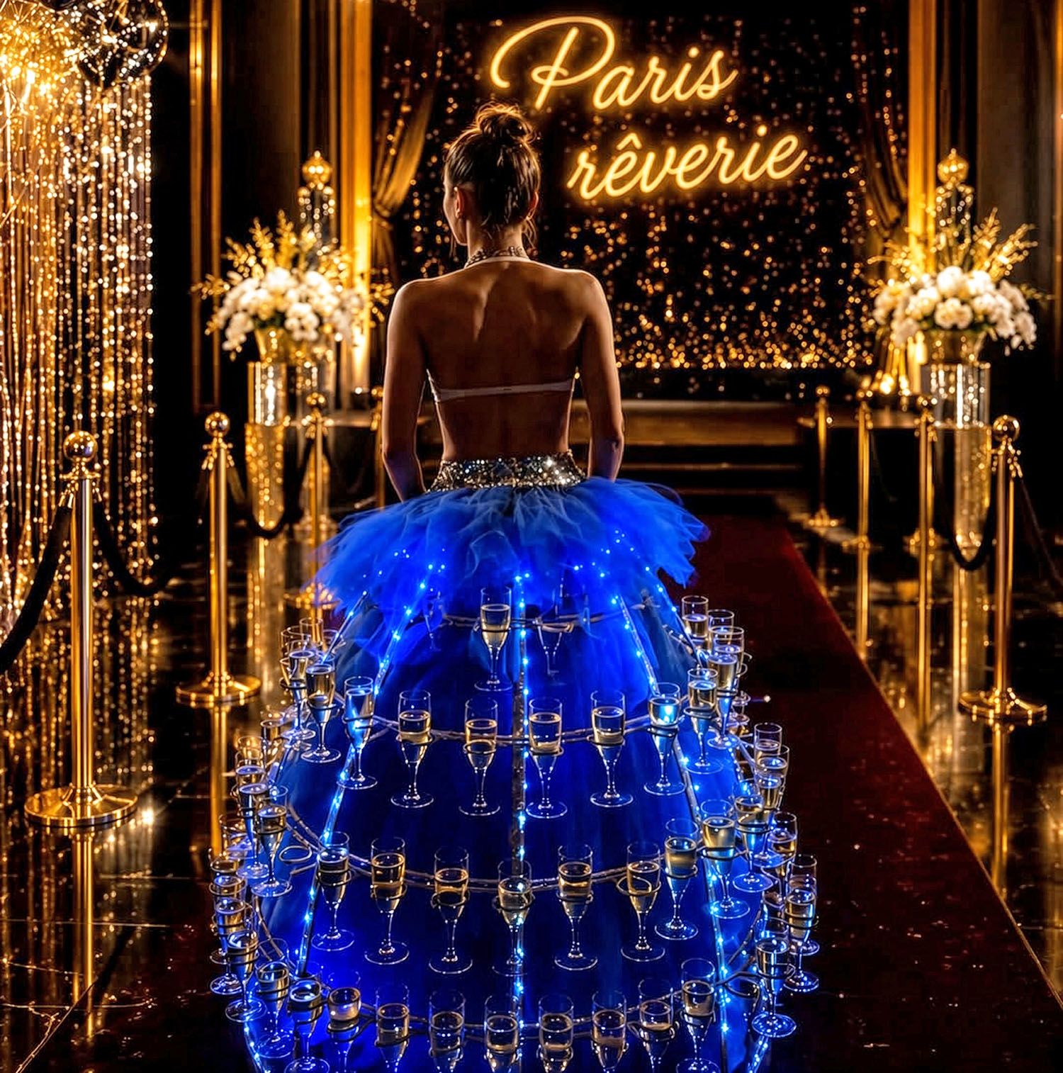 Paris Rêverie - robe champagne